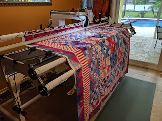 Americana Oversized Couch Quilt