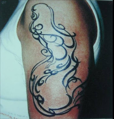 Mermaid colour tattoo 2.5