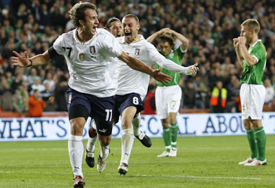 Alberto Gilardino World Cup 2010 Celebration