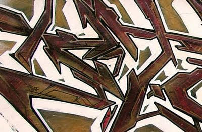 Brownstyle Graffiti Alphabet Arrow