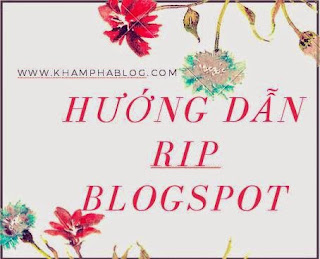 làm sao để rip một templates blogspot