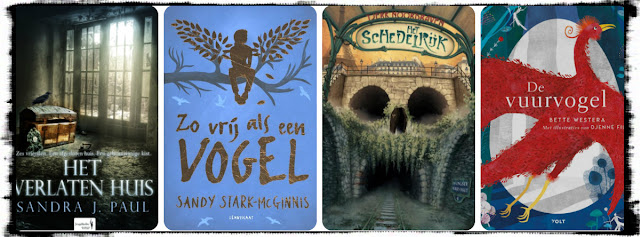 Het verlaten huis, Hamley Books, Sandy Stark-McGinnis, Lemniscaat, Tjerk Noordraven, Moon, Bette Westera, Volt