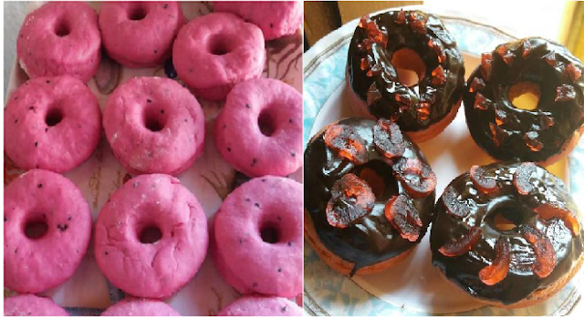 Donat Buah Naga