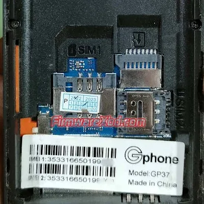 Gphone GP37 Flash File SC6531E