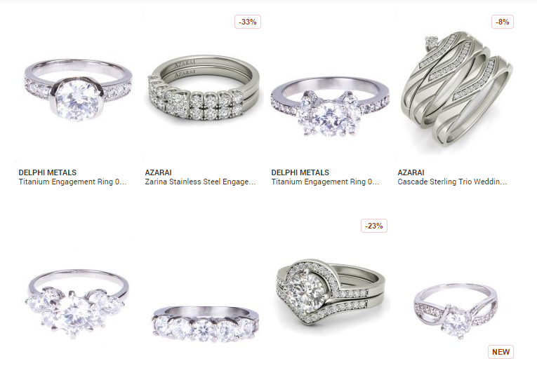 Shop for wedding rings in nigeria