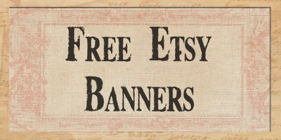 Sweetly Scrapped Free Etsy  Banners 