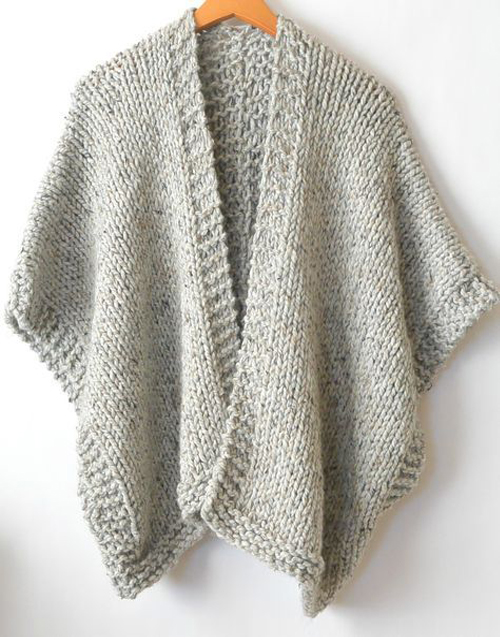 Telluride Easy Knit Kimono - Free Pattern