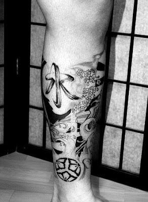 Tattoos Leg Japanese Art