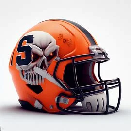 Syracuse Orange Halloween Concept Helmets