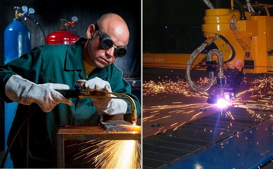 Oxy-fuel Vs Plasma Cutting