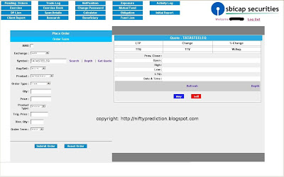 SBICAP Securities Online Trading Platform- LITE