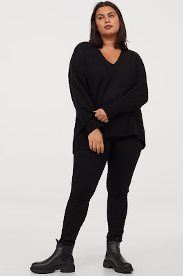 H&M+ Skinny Regular Jeggings - Plus Size Παντελόνι