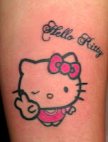 Image result for hello kitty tattoos