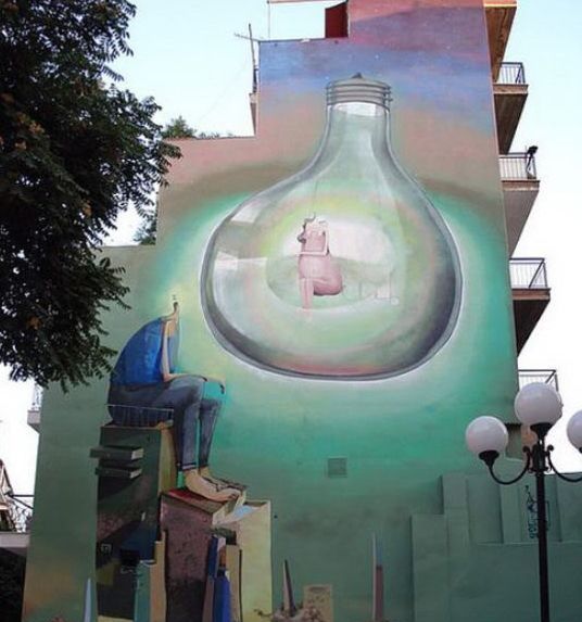 Amazing Paintings on Buildings