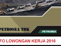 Lowongan Kerja Terbaru Lulusan SMK,D3,S1 PT Petrosea Tbk