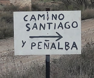 Camí de Sant Jaume de Compostela, Candasnos a Bujaraloz, camí de la Cabañera Real