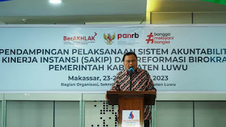 Sekda Luwu Secara Resmi Membuka Pendampingan Pelaksanaan SAKIP dan Reformasi Birokrasi