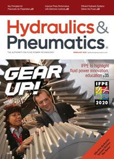 Hydraulics & Pneumatics - February 2020 | ISSN 0018-814X | TRUE PDF | Mensile | Professionisti | Oleodinamica | Pneumatica
Hydraulics & Pneumatics è il mensile più diffuso, più completo e organico ad indirizzo applicativo, per i tecnici delle aziende che già utilizzano o intendono utilizzare l'energia fluida. Prima rivista italiana del settore, vanta uno staff redazionale autorevole che segue una politica intesa ad offrire un concreto e sostanziale contributo alla diffusione e allo sviluppo dell'automazione oleodinamica e pneumatica, e alla soluzione più moderna e adeguata dei problemi connessi.