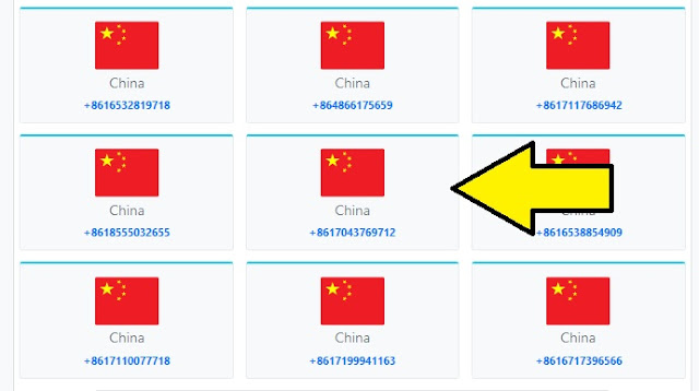 طريقة الحصول على ارقام صينية وهمية لاستقبال الرسائل 2023 - بدون تطبيقات
