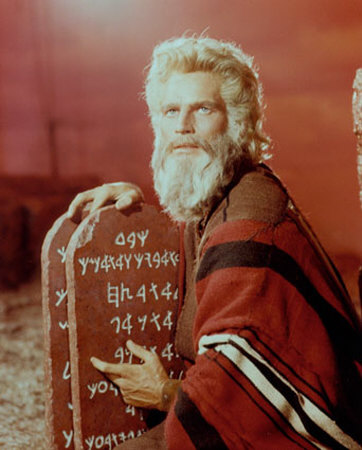 charlton heston young.  IT DOESN'T MEAN HIS LAWS ARE DONE AWAY WITH. GRACE DOESN'T MEAN NO MORE 