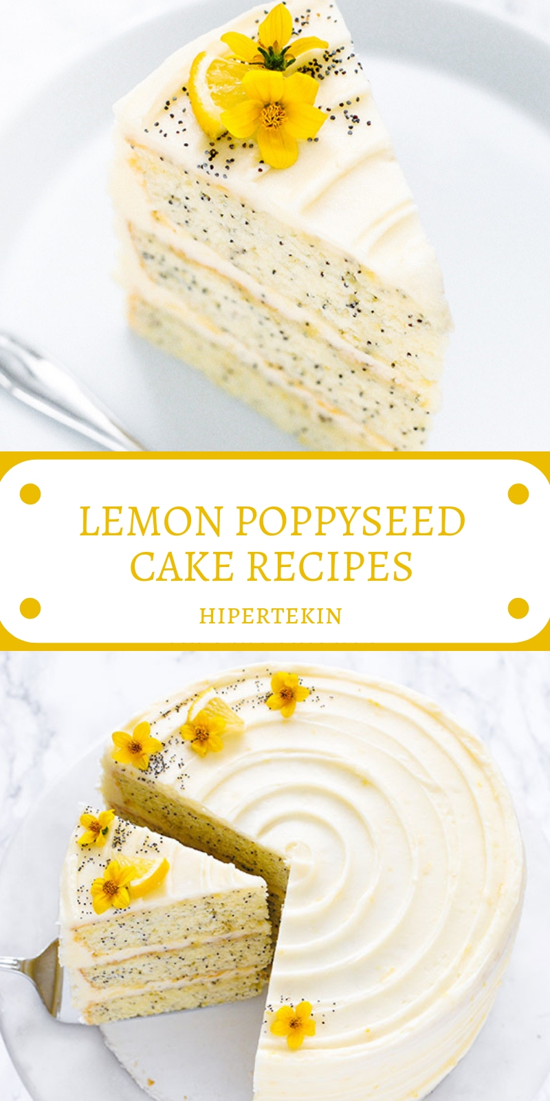 LEMON POPPYSEED CAKE RECIPES