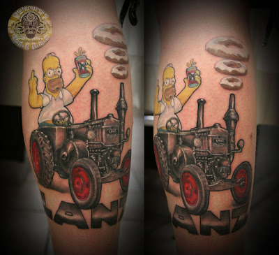 Homer Simpson Tattoo