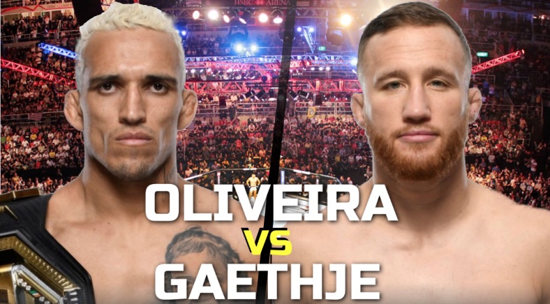 بث مباشر نزال تشارلز أوليفيرا ضد جاستن غيتشي في UFC 274