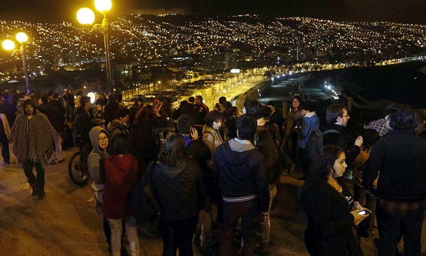 One million evacuated after Chile tsunami warning