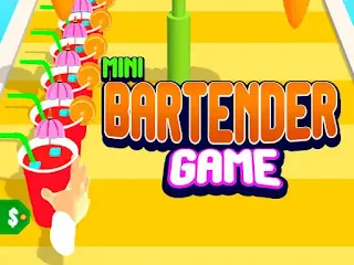 لعبة مصنع المشروبات الغازية Mini Bartender Game