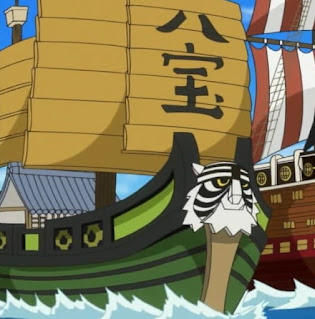 ワンピースアニメ 麦わら大船団 八宝水軍 海賊船 | ONE PIECE Straw Hat Grand Fleet Happo Navy