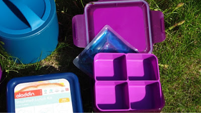 Aladdin insulated lunch kit and insulated snack kit