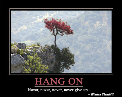 Hang On Motivational Wallpapers