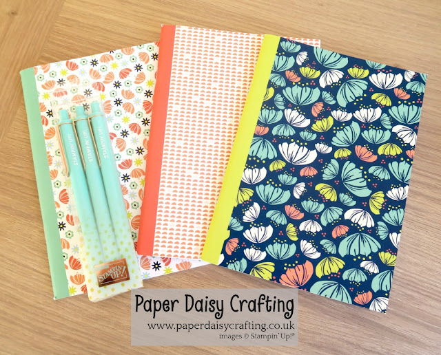 Paper daisy crafting - Stampin Up