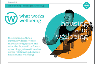 Front cover of the housing and wellbeing policy briefing available at https://whatworkswellbeing.org/2017/01/04/housing-and-wellbeing-special-focus/