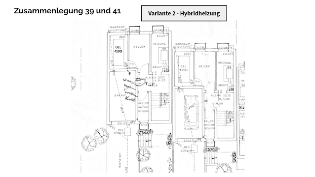 Grundriss mit Schritt 1