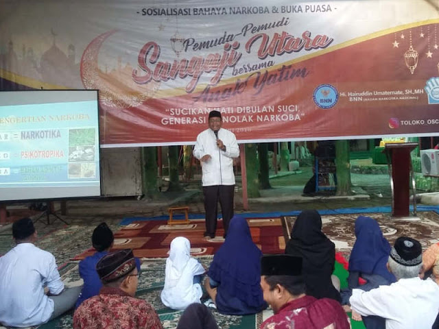 BNN Malut Gelar Sosialisasi Bahaya Narkoba di Ternate