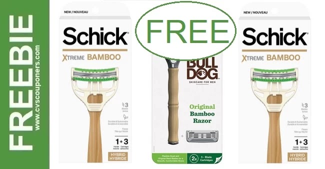 FREE Bulldog & Schick Razor CVS Deals