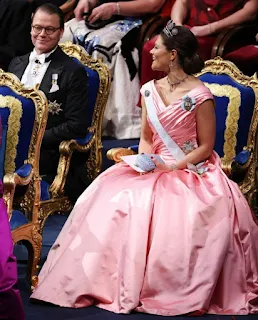 Crown Princess Victoria of Sweden at the Nobel Prize Awards 2022
