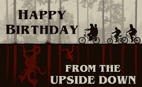 free printable Stranger Things birthday cards