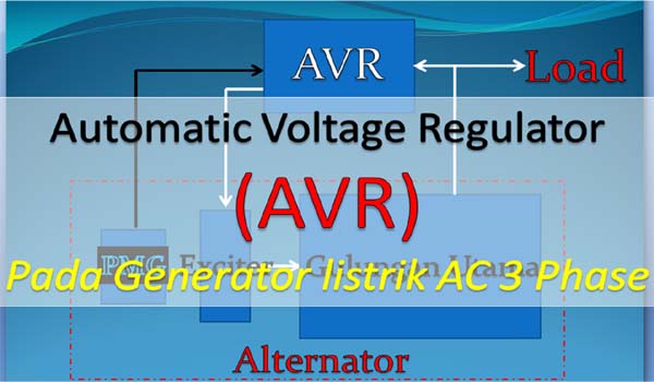 Mengenal fungsi AVR pada Generator AC 3 Phase