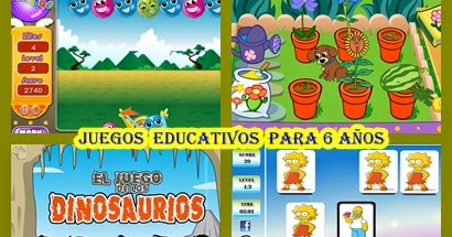 JUEGOS EDUCATIVOS PARA NIÑOS Y NIÑAS DE 6 y 7 AÑOS: JUEGOS ...