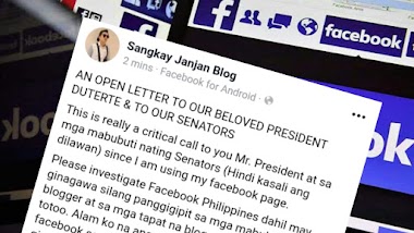 READ| An Open Letter to President Duterte| Investigate Facebook Philippines