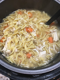 Instant Pot Chicken Noodle Soup! This comforting recipe adds your favorite vegetables, broth, chicken, and noodles.Chasing Saturday's