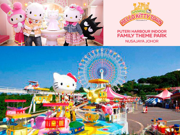 Malaysia Tourism Nusa Jaya Jb Hello Kitty Town Theme Park