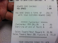 sample WD receipt