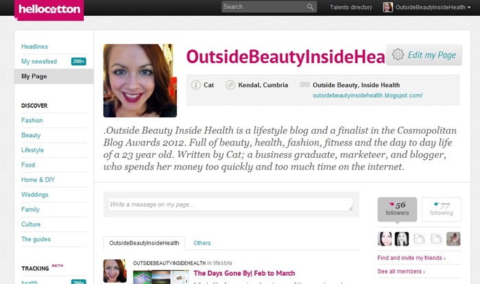 Hello Cotton Outside Beauty Inside health