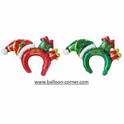 Balon Foil Bando Natal (A)