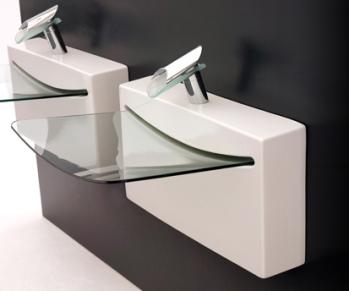 Bathroom Sinks Design Of course, you'll pay for that snazzy space age design. The glass