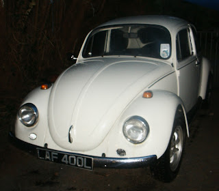 Betty the white Beetle