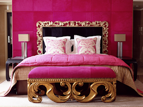 Pink and red home decor, pink bedrooms, red bedroom, pink kitchen, Teenage girls' bedroom, eclectic rooms, Valentine's Day decor